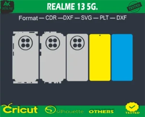 REALME 13 5G Skin Vector Template