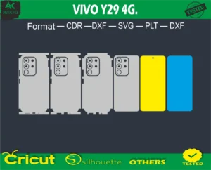 VIVO Y29 4G Skin Vector Template