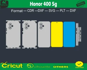 Honor 400 5g Skin Vector Template