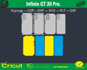 Infinix GT 30 Pro Skin Vector Template