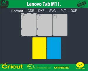 Lenovo Tab M11 Skin Vector Template