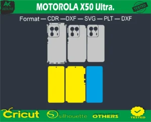 MOTOROLA X50 Ultra Skin Vector Template