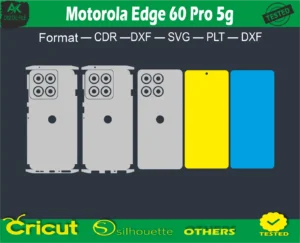 Motorola Edge 60 Pro 5g Skin Vector Template
