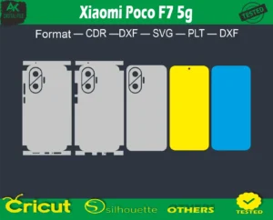 Xiaomi Poco F7 5g Skin Vector Template