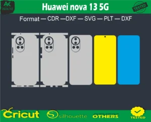 Huawei nova 13 5G Skin Vector Template
