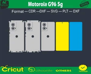 Motorola G96 5g Skin Vector Template