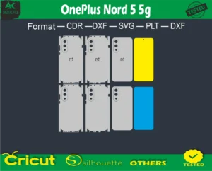 OnePlus Nord 5 5g Skin Vector Template