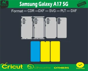 Samsung Galaxy A17 5G Skin Vector Template