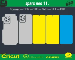 sparx neo 11 Skin Vector Template