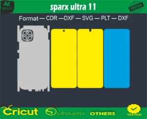 sparx ultra 11 Skin Vector Template